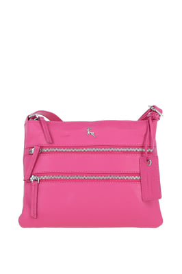 'Ayr' Real Leather Crossbody Bag