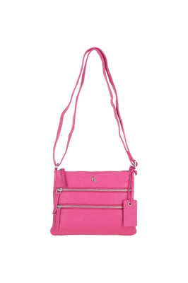 'Ayr' Real Leather Crossbody Bag