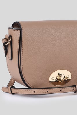 'Borsa della Moda' Real Leather Saddle Crossbody Bag