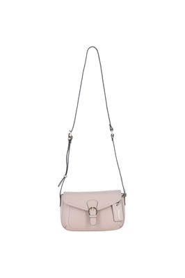 'Doralina' Real Leather Crossbody Bag