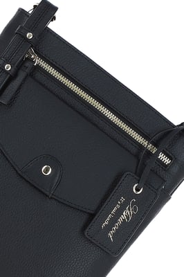 'Five CB' Real Leather Cross Body Bag