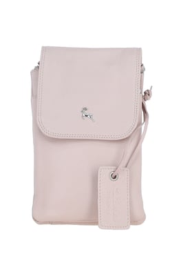 'York' Real Leather Smartphone Crossbody Bag