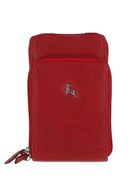 'Aphrodite' Real Leather Crossbody Smart Phone Bag