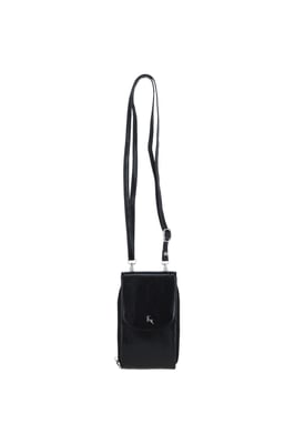 'Luca' Real Leather Crossbody Phone Bag