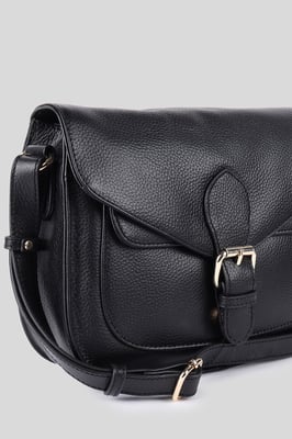 'Stile Fiorentino' Real Leather Crossbody Bag