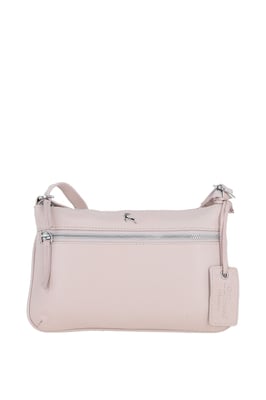 'Swansea' Real Leather Crossbody Bag