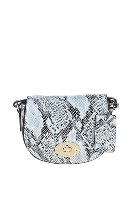 'Borsa della Moda' Real Leather Saddle Crossbody Bag