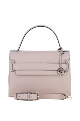 'Ardora' Real Leather Handbag With Detachable Crossbody Strap