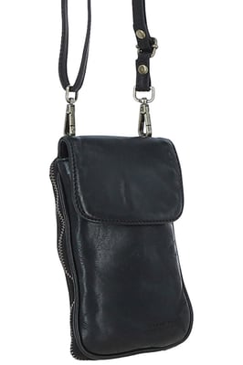 'Unicita Urbana' Real Leather Crossbody Smartphone Bag