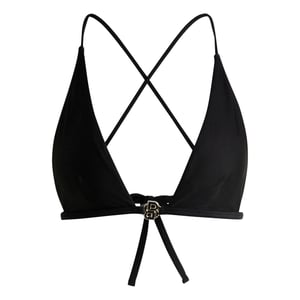 Boss Dames/Dames Dubbel B Monogram Bikinitop (Zwart)