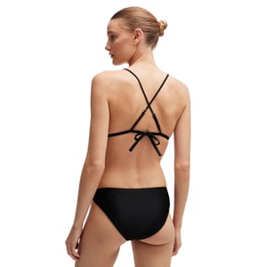 Boss Dames/Dames Dubbel B Monogram Bikinitop (Zwart)
