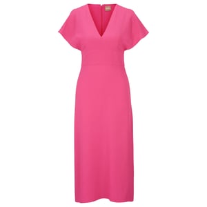 Boss Dames/Dames Dawinga Casual Jurk (Roze)