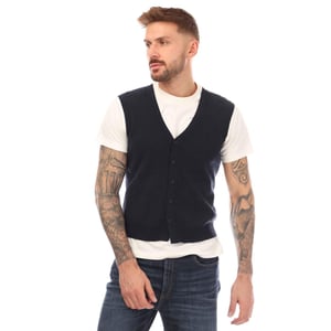 Boss Heren Kortility Vest Top (Donkerblauw)