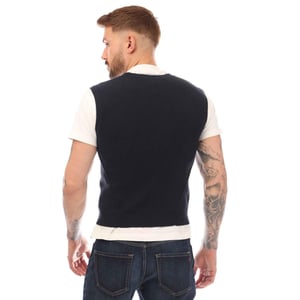 Boss Heren Kortility Vest Top (Donkerblauw)