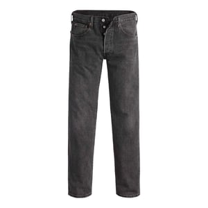 Levis Heren 501 93 Rechte Jeans (Zwart)