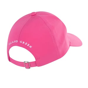 Island Green Dames/Dames Diamante Logo Baseball Cap (Roze)