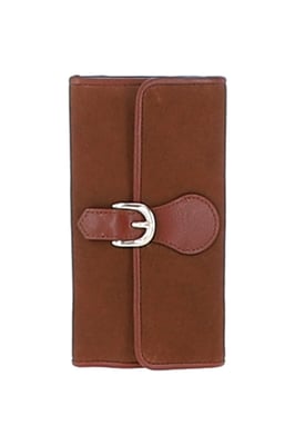 10 Card Suede Leather Purse