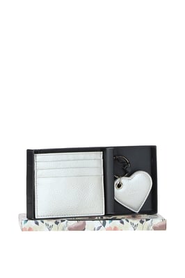 Real Leather Card Holder & Key Ring Gift Set