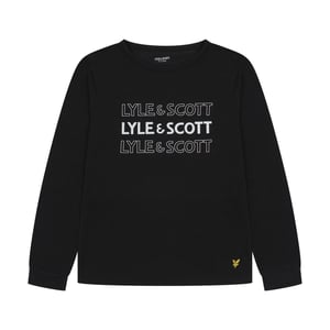 Lyle & Scott Kinder/Kinder Loungewear Set (Zwart)