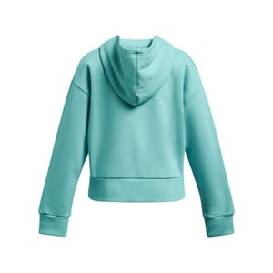 Under Armour Meisjes Rival Fleece Crop Hoodie (Groen)