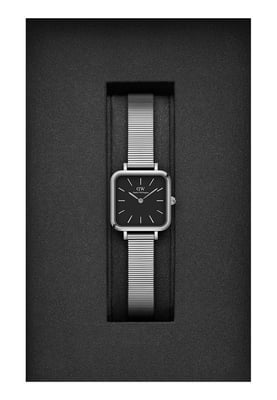 Daniel Wellington DW00100522 Ladies Quadro Studio Silver 36mm Watch