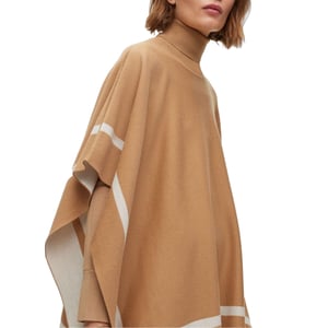 Boss Dames/Dames Lia Poncho (Beige)