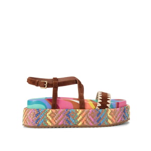 Kurt Geiger London Suede Chelsea Flatform Sandal Sandals