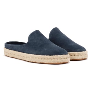 TOMS Santiago Herenklompen Van Blauw Suède