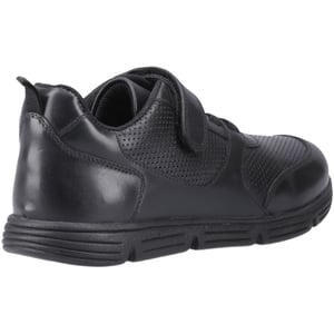 Hush Puppies Alfie Bungee Jnr Skor I Svart Från Läder Pojks