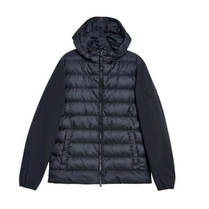 Gant Heren Mixed Softshell donsjack (Zwart)