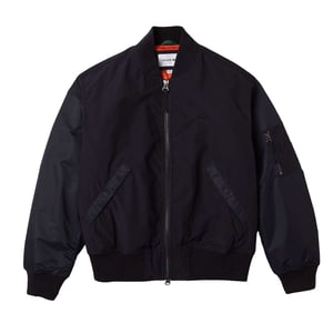 Lacoste Bomberjack met volledige rits voor heren (Marine)