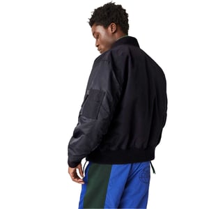 Lacoste Bomberjack met volledige rits voor heren (Marine)