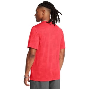 Under Armour Mens Tech Geotessa Vent T-shirt (Röd)