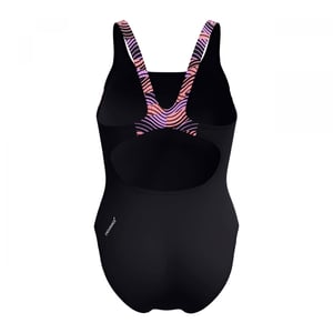 Speedo Dames/Dames Hyperboom Splice Muscleback Eèndelig Zwempak (Zwart)