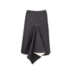 Marni Asymmetrische Lamsleren Rok - '10s