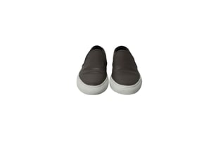 Common Projects Tournament Slip-On Sneakers i grått läder