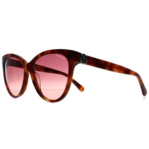 Moncler ML0283 52T havana bordeaux gradiënt zonnebril