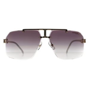 Carrera Rimless Mens Gold Ivory Gold Mirror on Burgundy Gradient 1054/S