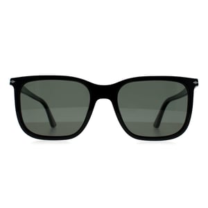 Persol Square Mens Black Green Polarized PO3357S