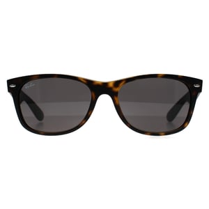 Ray-Ban New Wayfarer 2132 865/B1 mat havana donkergrijs zonnebril