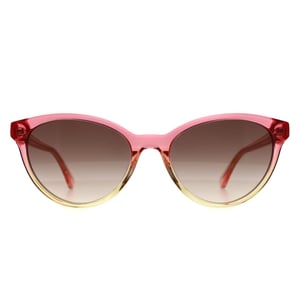 Kate Spade Oval Womens Pink Shaded Yellow Brown Gradient Adeline/G/S