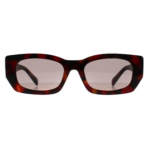 Prada Rectangle Womens Poppy Tortoise Light Purple Brown PRB05S