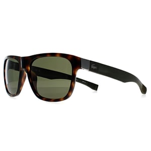 Lacoste Rectangle Unisex Dark Havana Green L664S