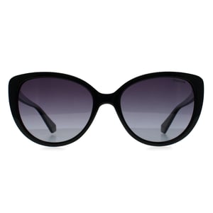 Polaroid Cat Eye Womens Black Grey Gradient Polarized PLD 4176/S/X