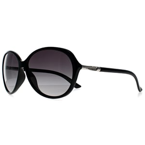 Seksy Oval Womens Polished Black Smoke Gradient N2809