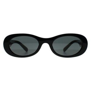 Miu Miu Oval Womens Black Dark Grey MU06ZS