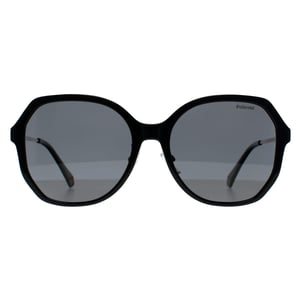 Polaroid Butterfly Womens Black Grey Polarized PLD 6177/G/S
