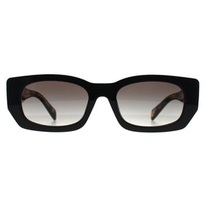 Prada Rectangle Womens Black & Havana Grey Gradient PRB05S