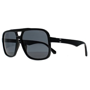 Guess GF5125 01A glanzend zwart blauw grijs zonnebril