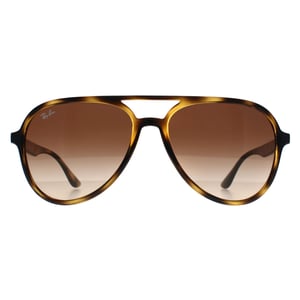 Ray-Ban Aviator Unisex Polished Havana Brown Gradient RB4376
